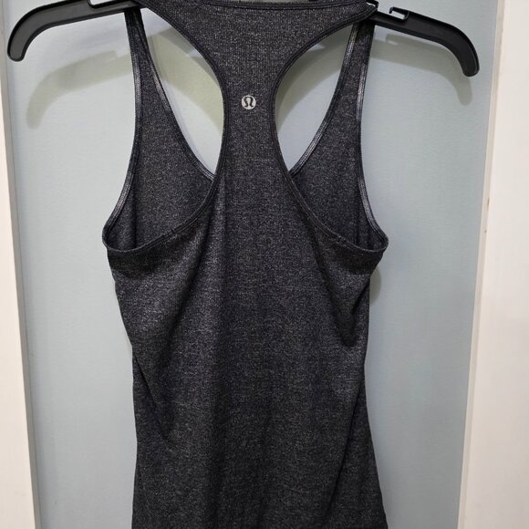 Lululemon Striped Tank + Lululemon Grey Racerback Tank Bundle – Stretchy - Picture 13 of 13